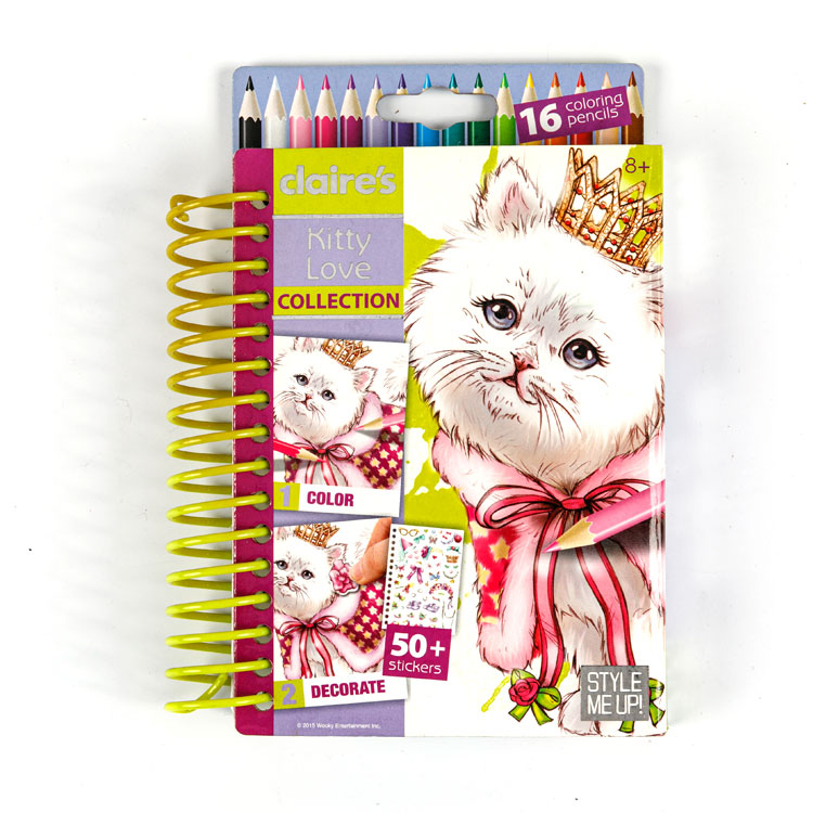 Sciagraphia Book - Spiral Book Cute Cat