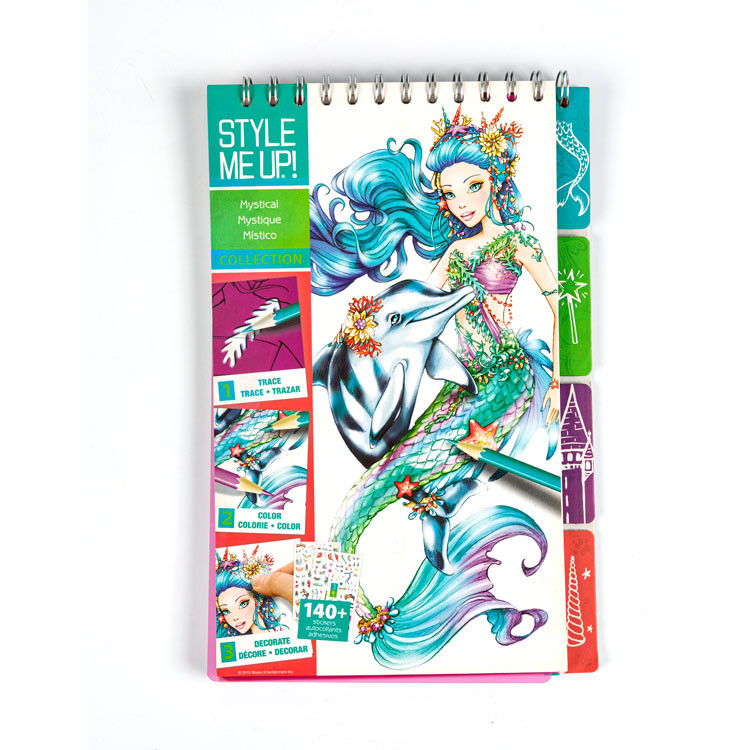 Sketch Book - Spiral Book Mermaid